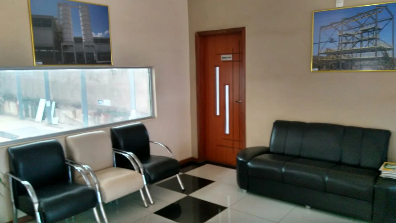 Sala de visitas da empresa